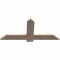 Ekena Millwork Eugene Smooth Timber Gable Bracket, Douglas Fir, 48"W x 22"H x 1 1/2"D x 5 1/2"F, 11/12 Pitch GBW048X22X0206EUG00SDF - alternate 3